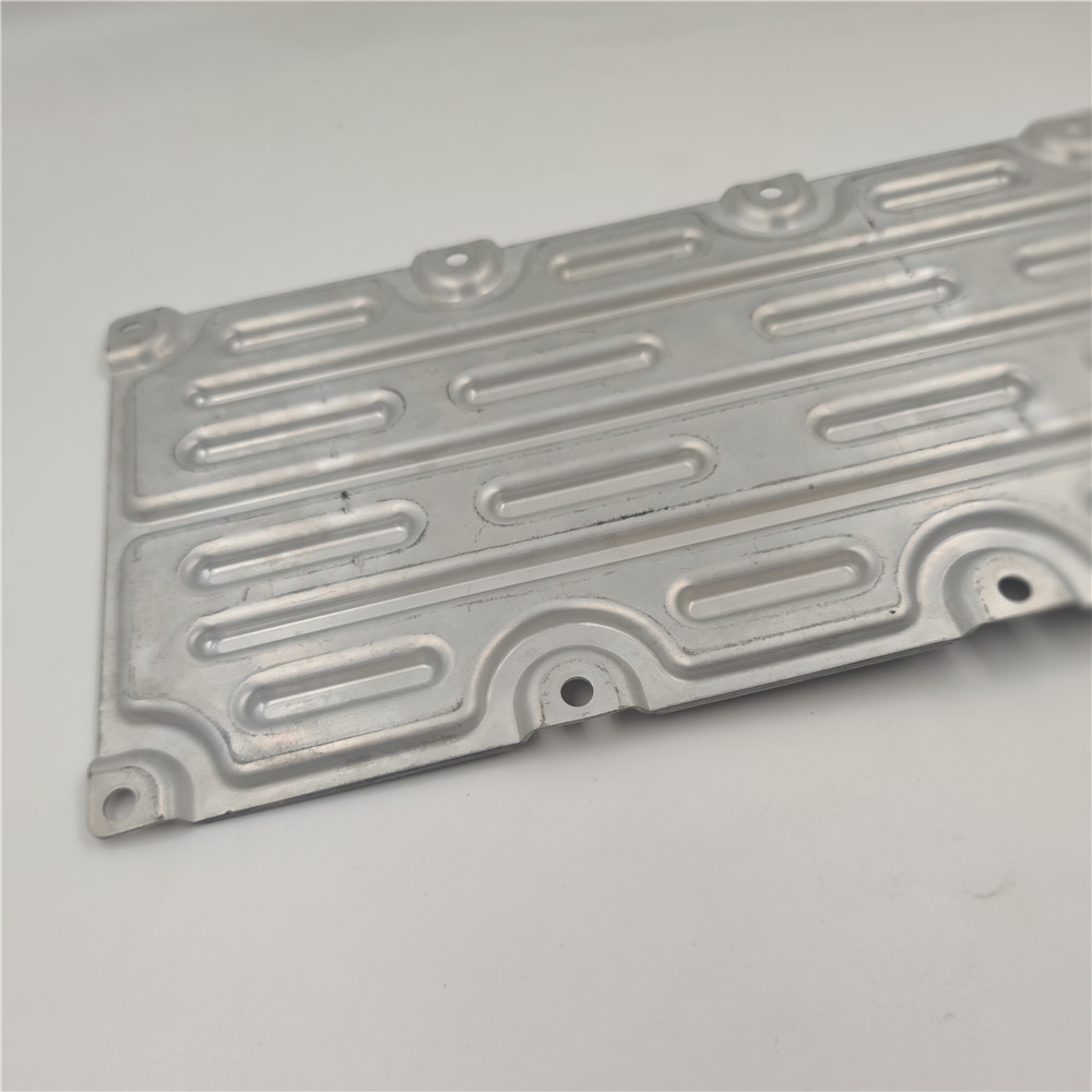电池能源行业铝钎焊水冷板